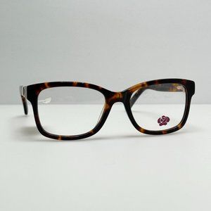 Rose Eyeglasses Eye Glasses Frames Ar12 Tort 51-18-135